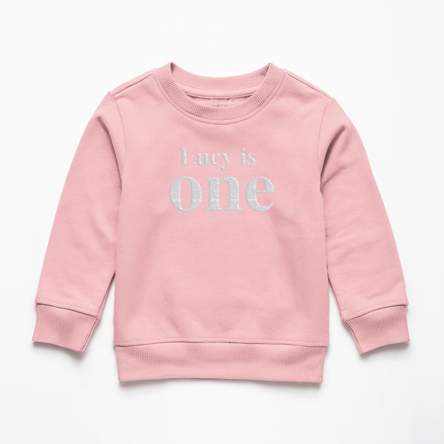 Personalised Kids Birthday Embroidered Sweatshirt, Birthday Sweatshirt