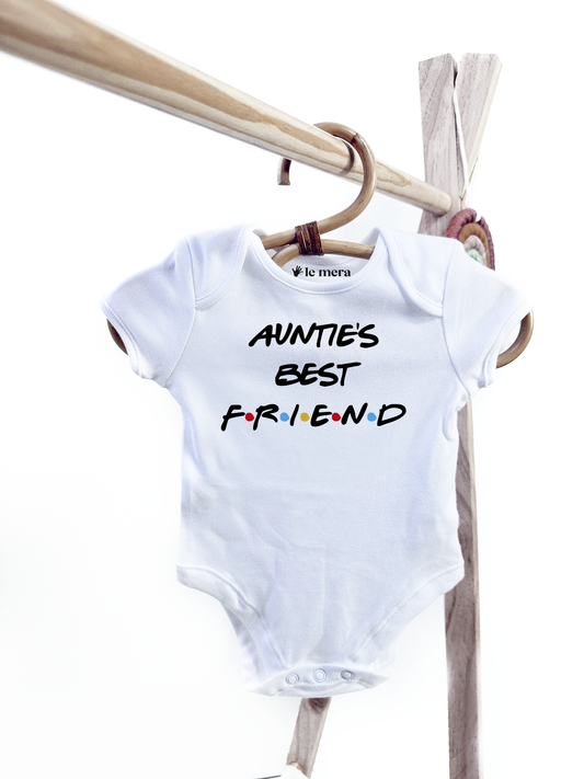 Aunties Best Friend Baby Vest, Baby Grow