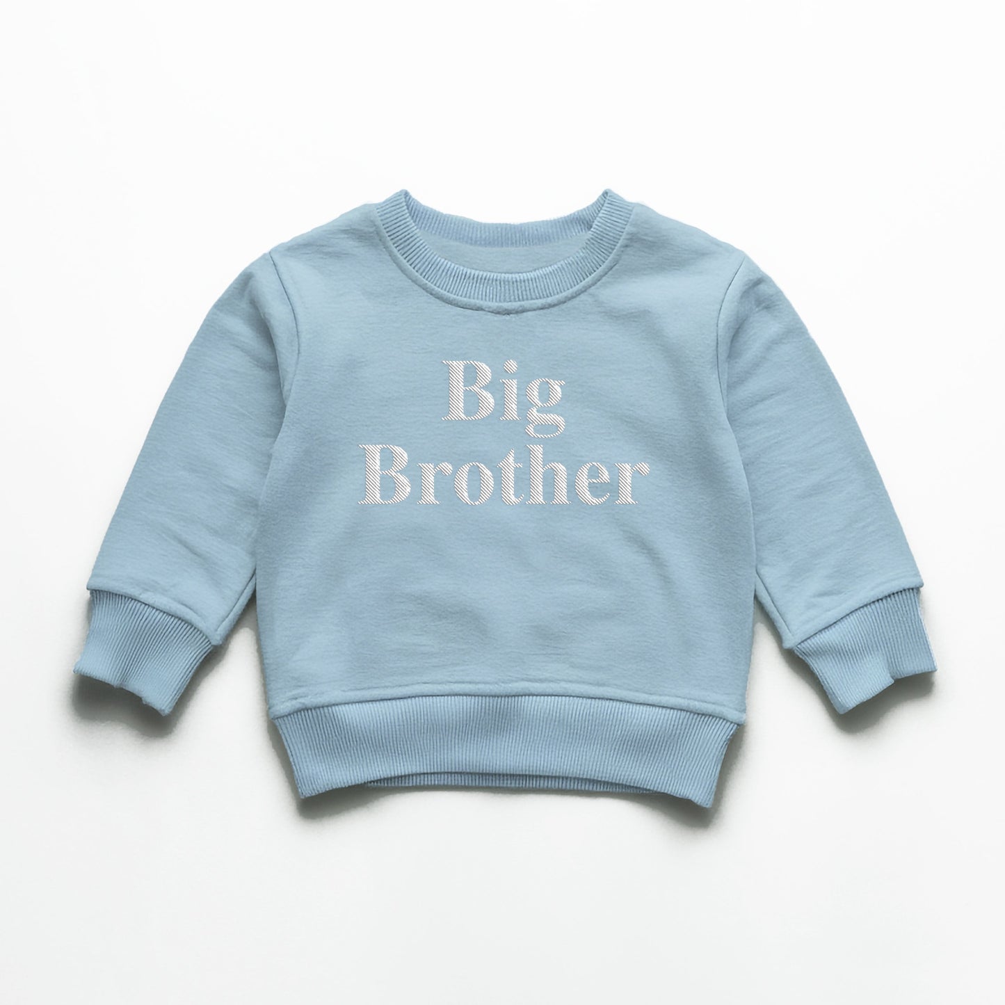 Big Brother Embroidery Sweatshirt, Big Brother Sweater