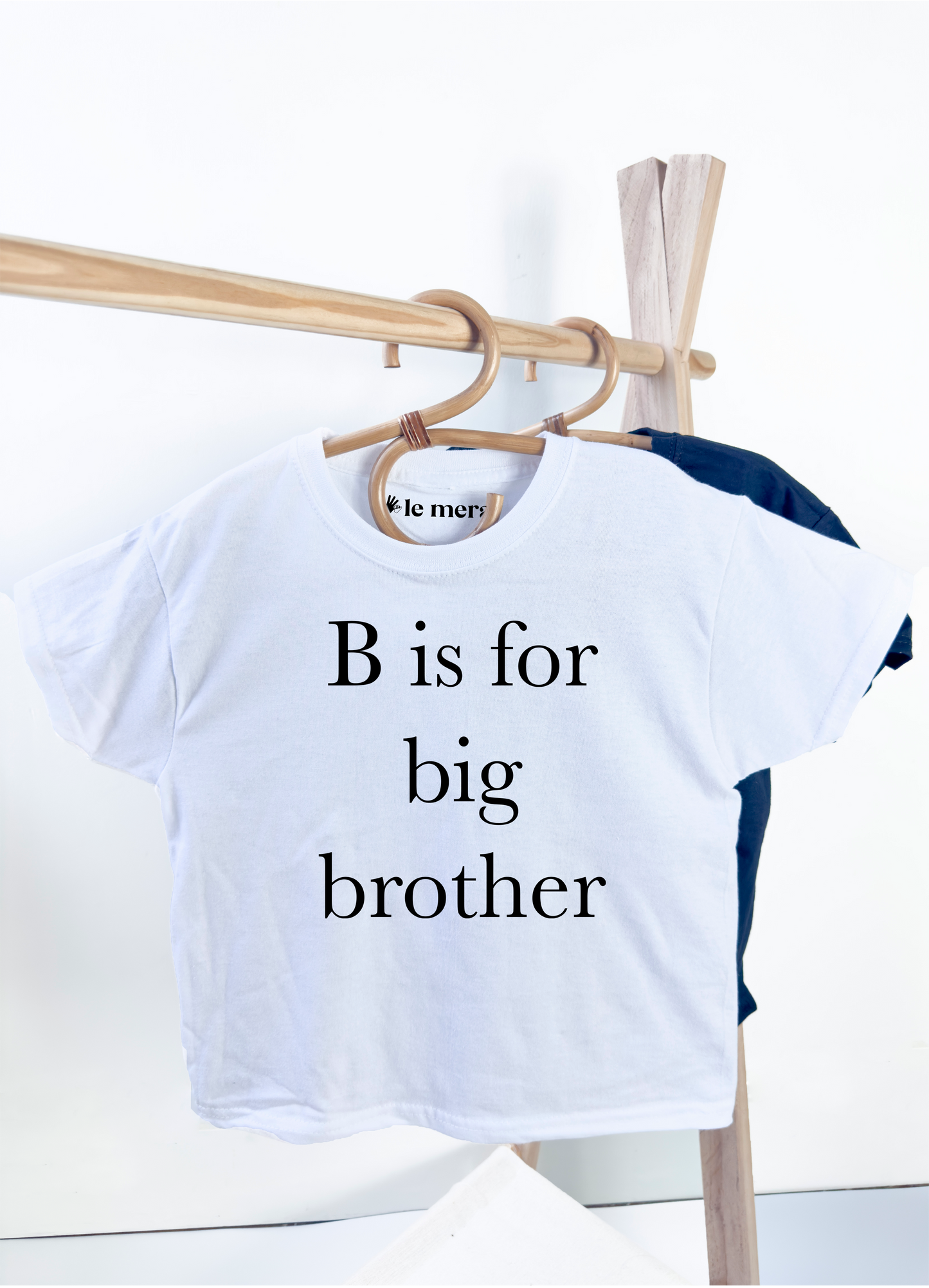 B is for Big Brother Kids T-Shirt, Promoted to Big Brother