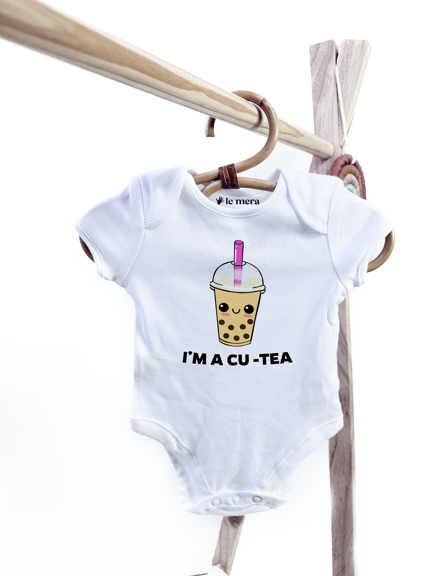 Cutea Bubble Tea Baby Vest, Baby Grow