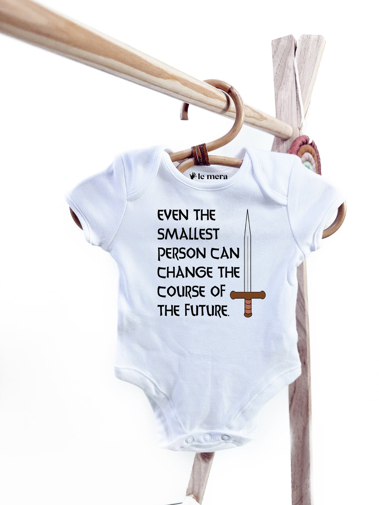 Even the smallest person can change the future Baby Vest, Baby Grow