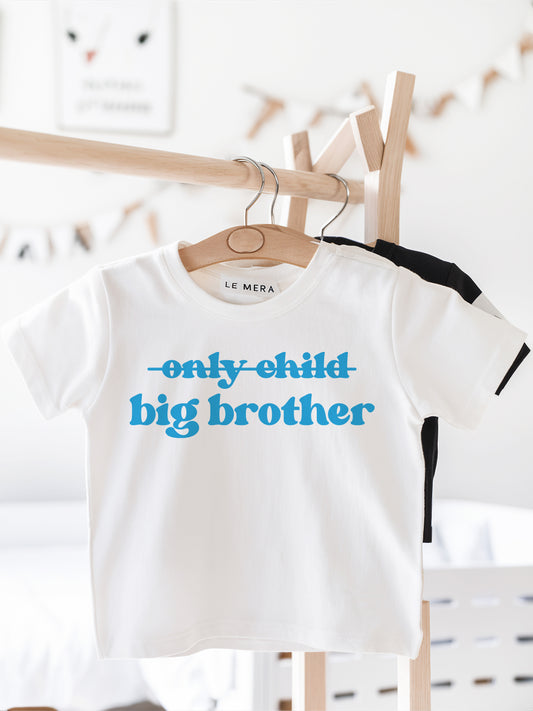 Only Child Big Brother T-Shirt, Promoted to Big Brother Shirt