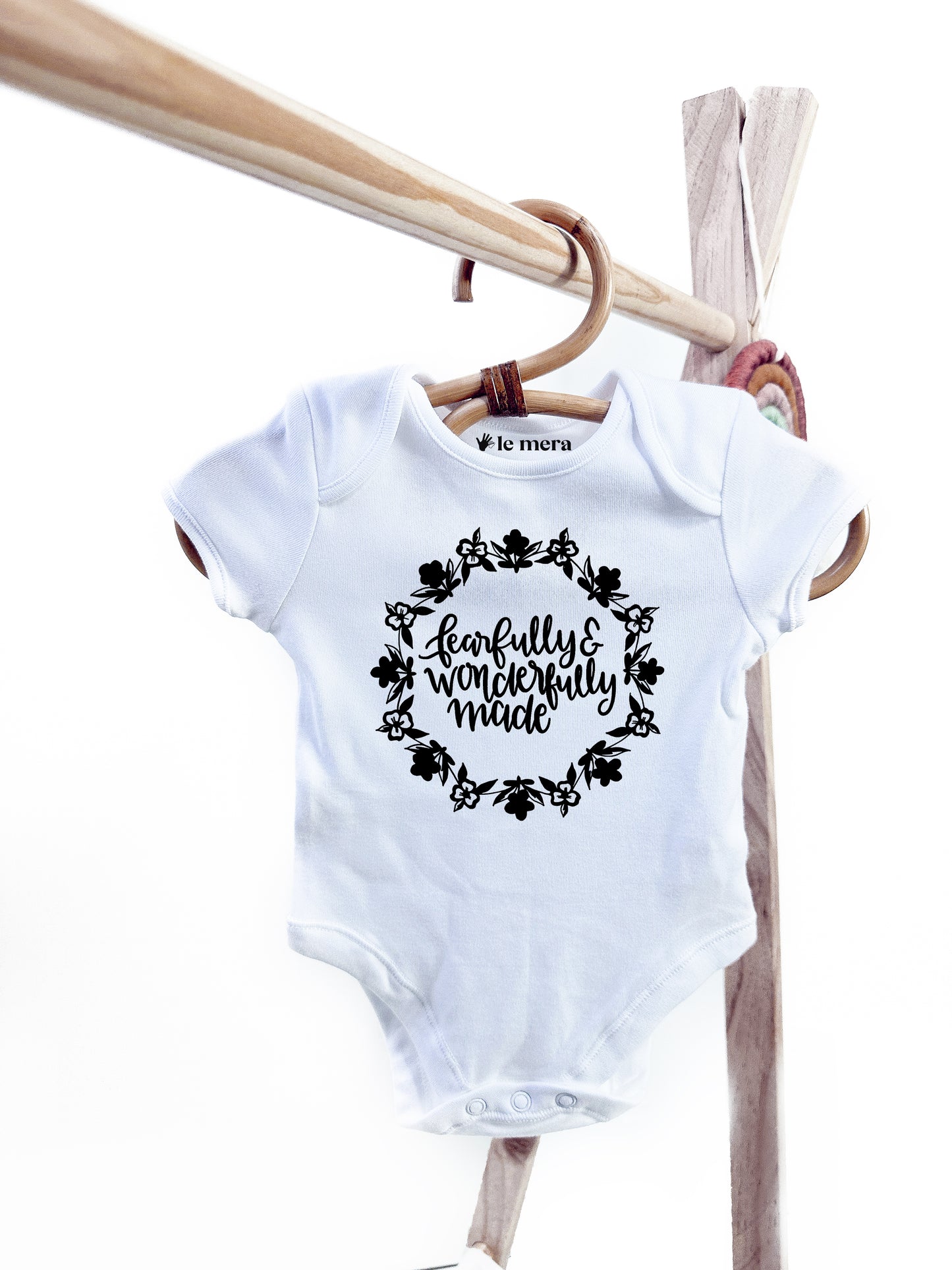 Fearfully and Wonderfully Made Baby Vest, Baby Grow