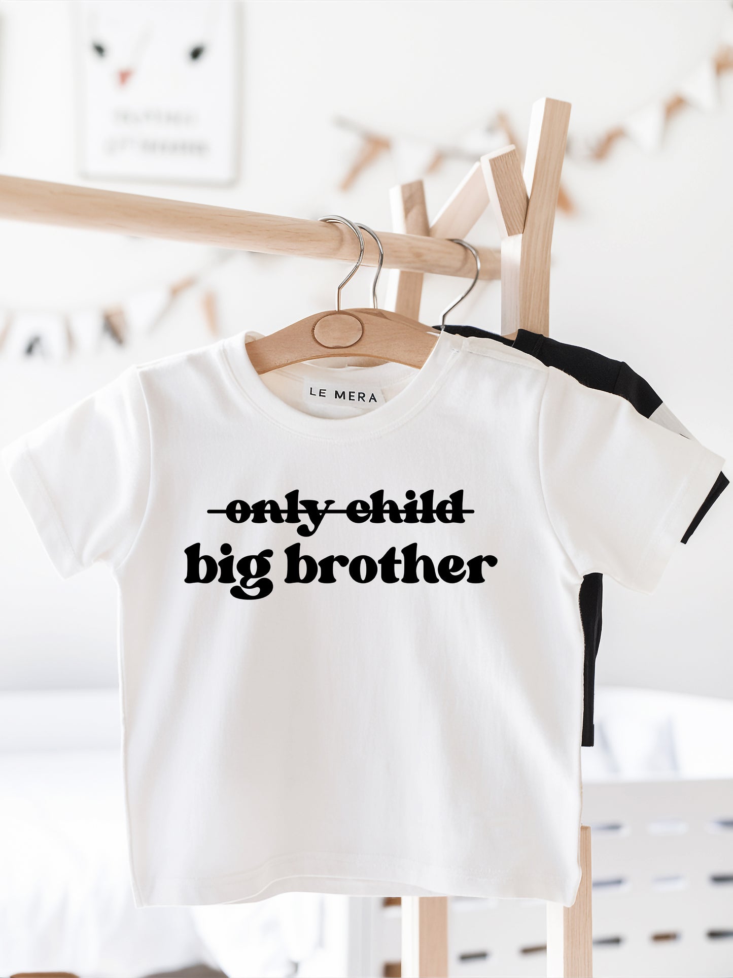 Only Child Big Brother T-Shirt, Promoted to Big Brother Shirt