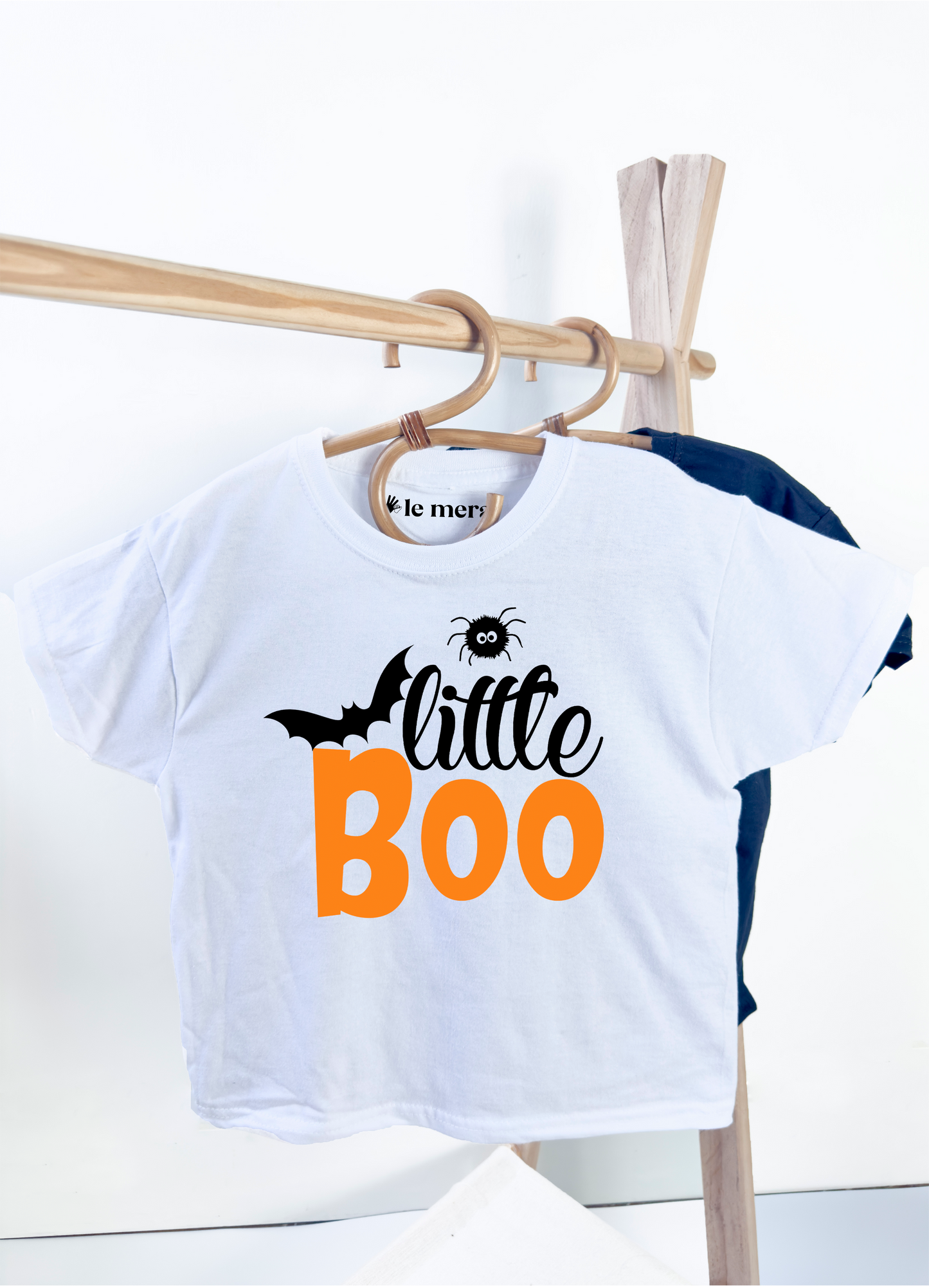 Unisex Kids Little Boo Halloween Kids T-Shirt