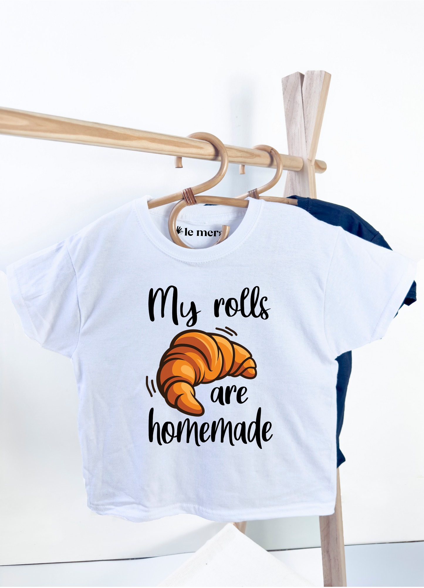 My Rolls Are Homemade Kid Kids T-Shirt, Croissant Kids Top
