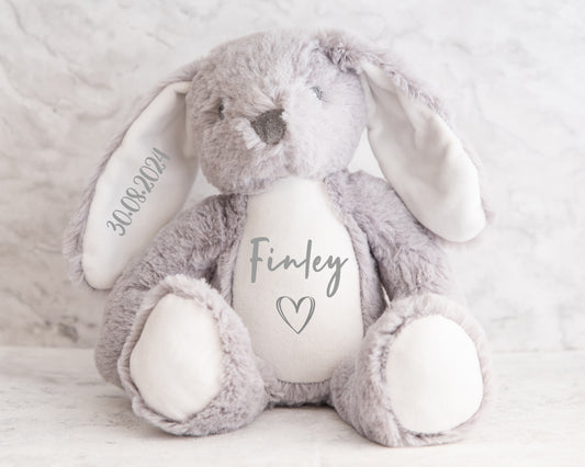 Personalised Baby Bunny Toy