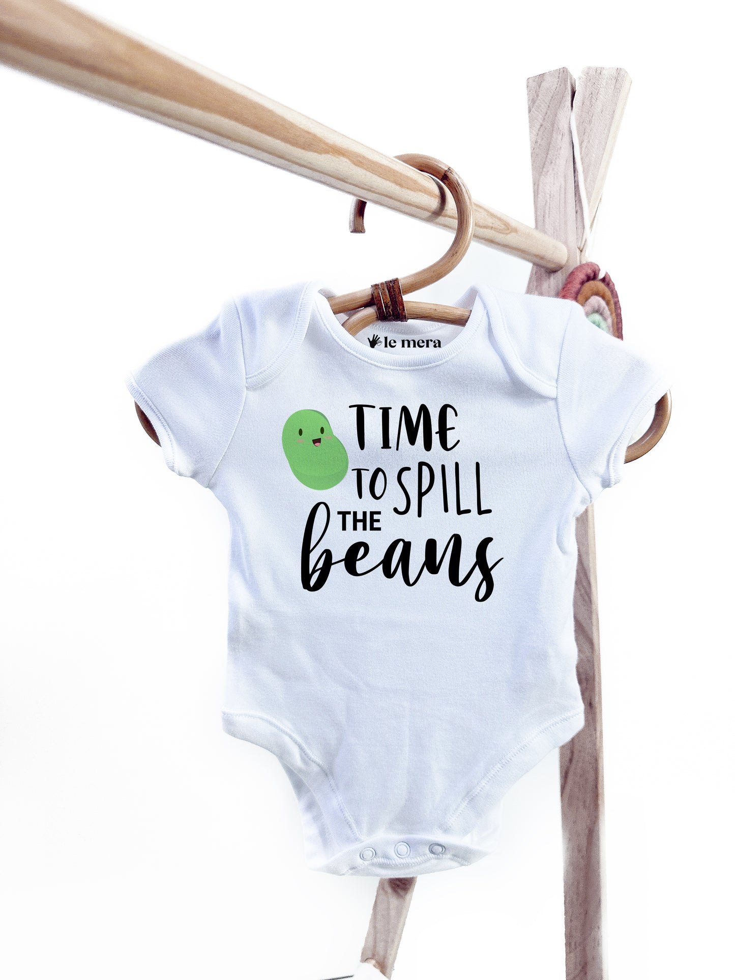 Time to Spill the Beans Baby Vest, Baby Grow