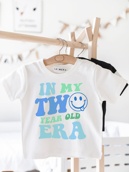 In My Two Year Old Era, 2nd Birthday Boy Kids T-Shirt