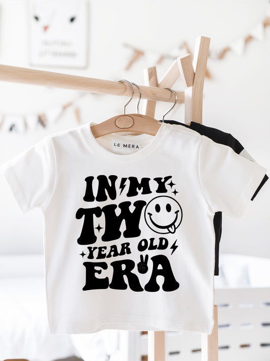 In My Two Year Old Era, 2nd Birthday Boy Kids T-Shirt