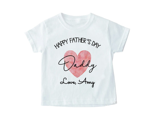 Copy of Personalised Happy Father's Day T-Shirt, Father's Day Gift