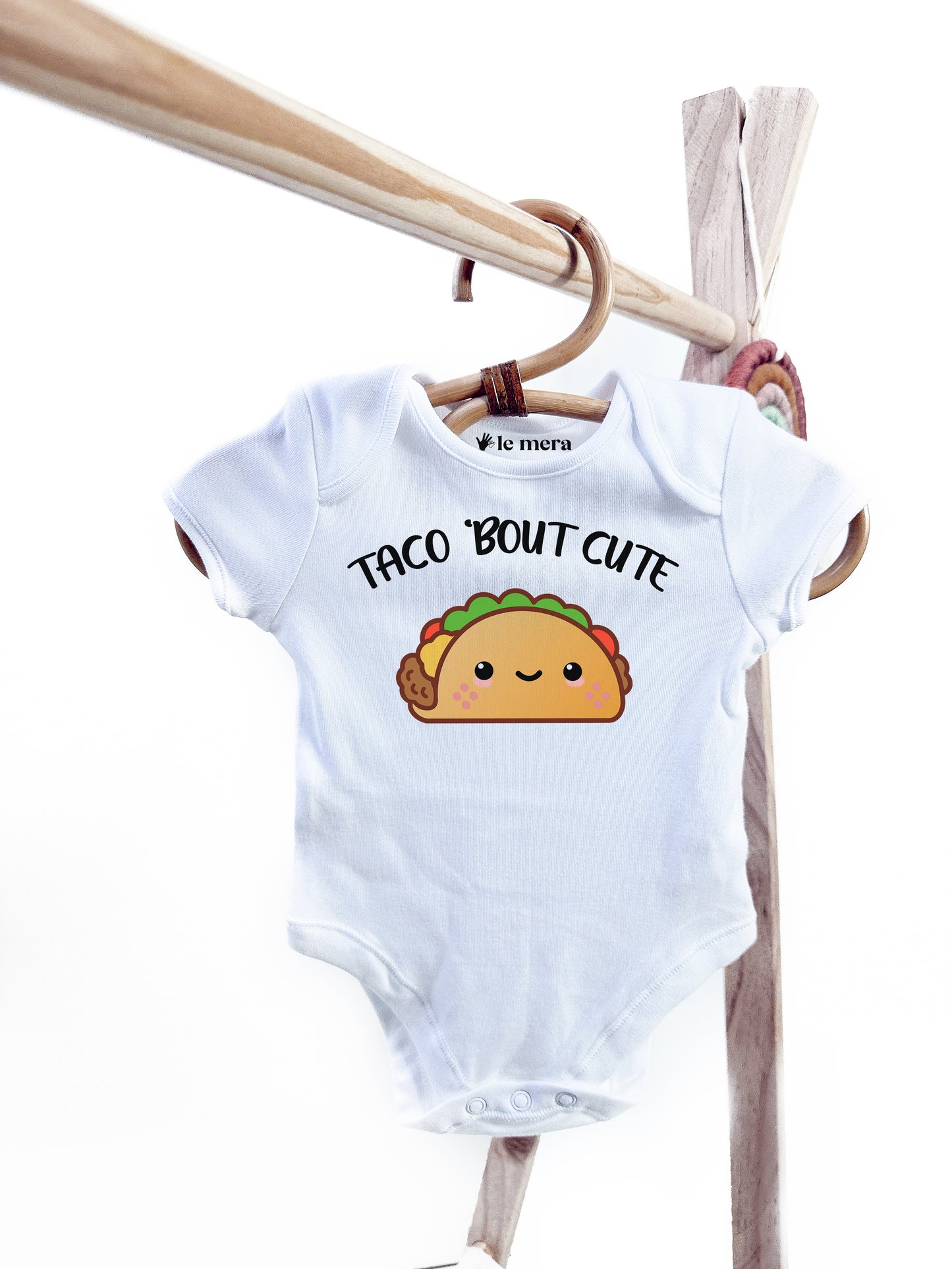 Taco Bout Cute, Cute Taco Baby Vest, Baby Grow