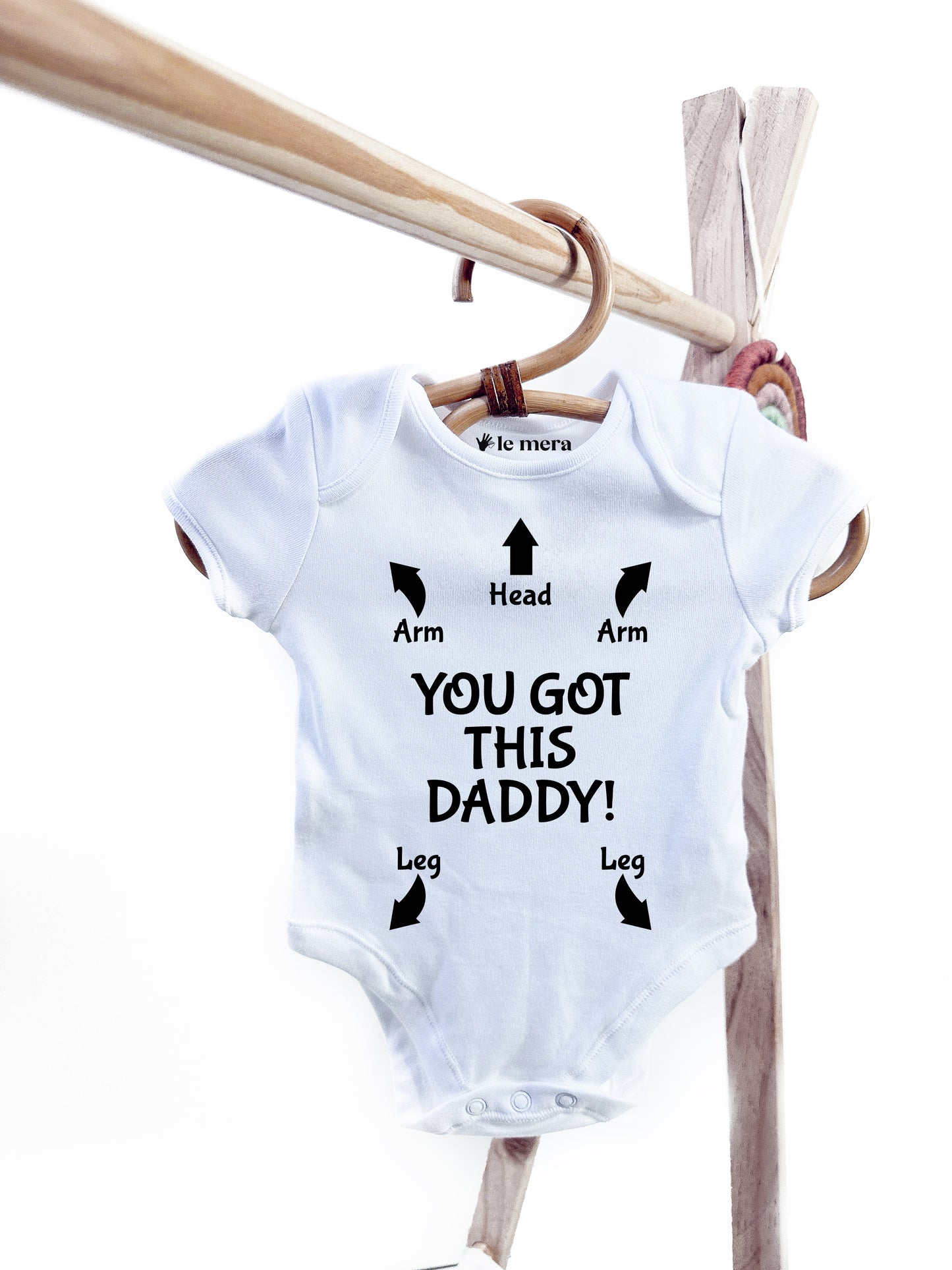 Dad Instructions Baby Vest, Baby Grow