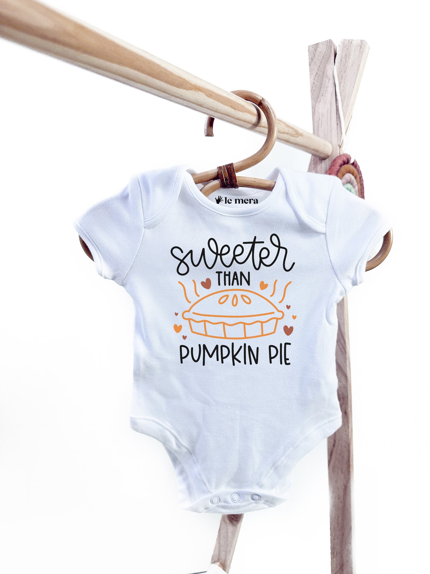 Sweeter Than Pumpkin Pie Baby Vest, Baby Grow