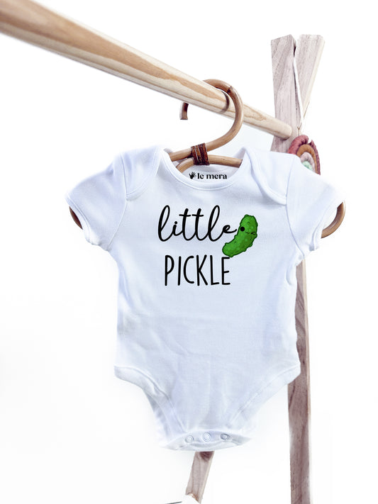 Cute Little Pickle Baby Vest, Baby Grow