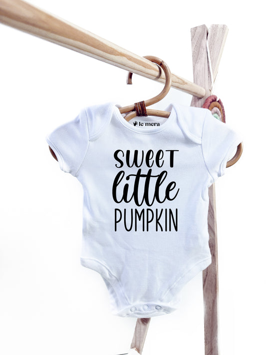 Sweet Little Pumpkin Baby Vest, Baby Grow