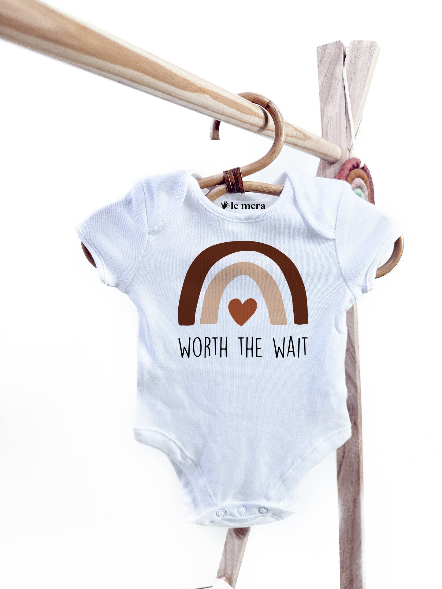 Worth the wait Baby Vest, Baby Grow