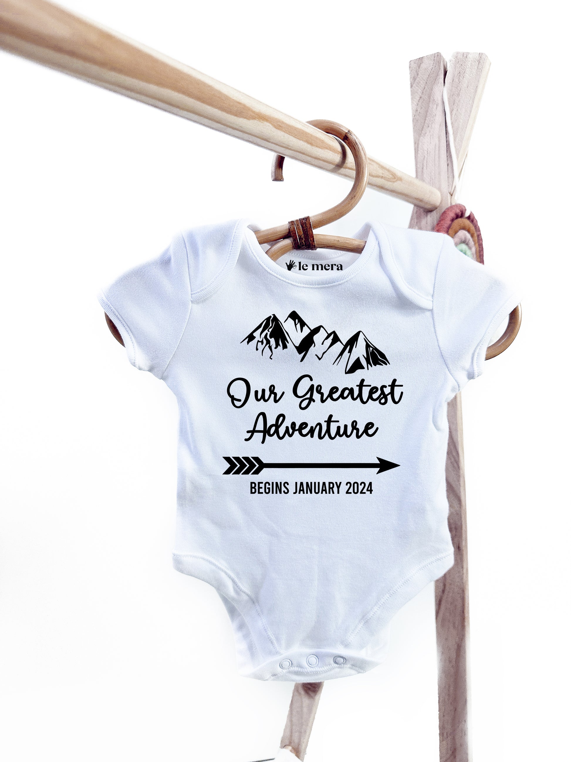 Baby Announcement Bodysuit