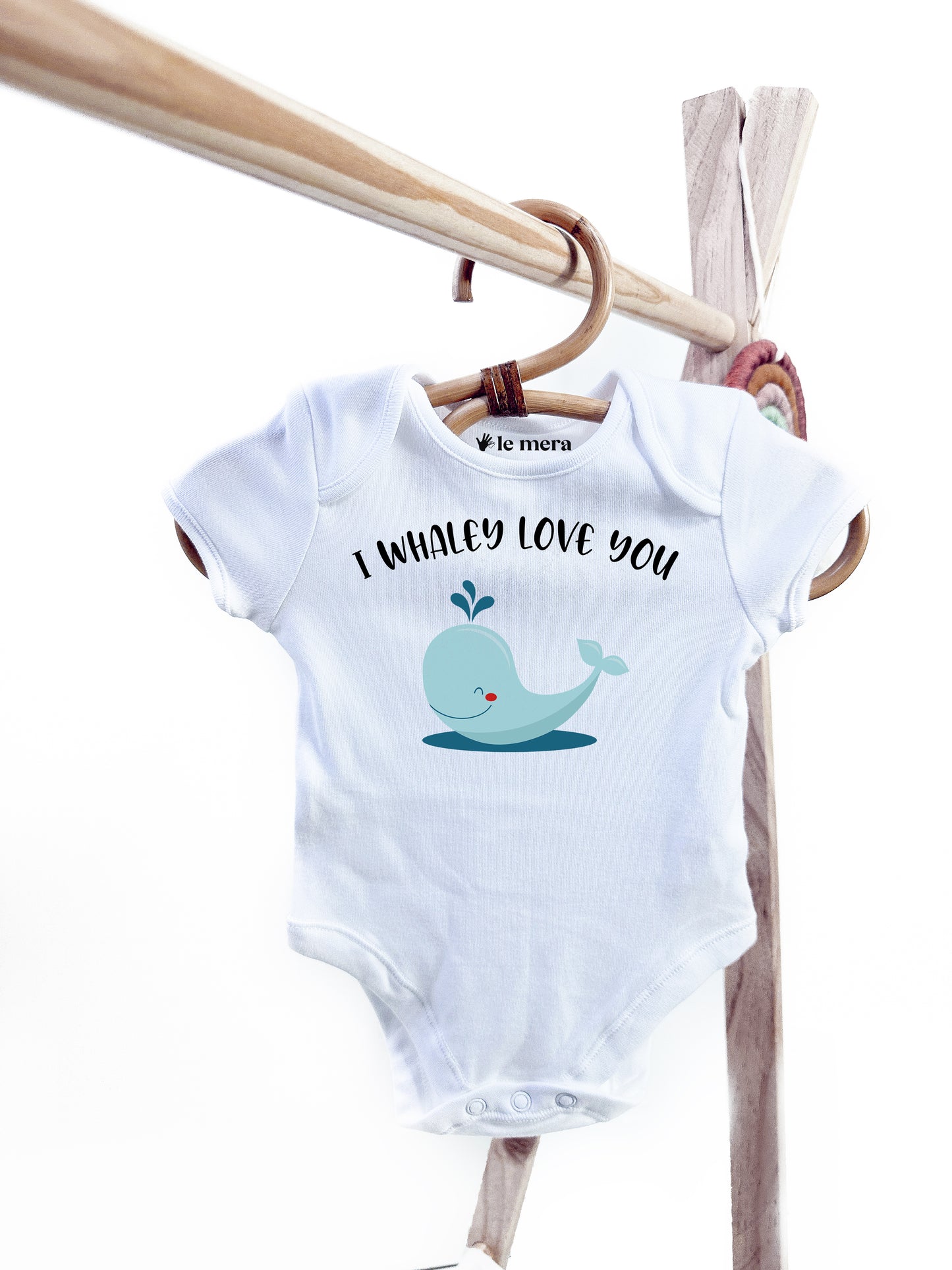 I Whaley Love You Baby Vest, Baby Grow