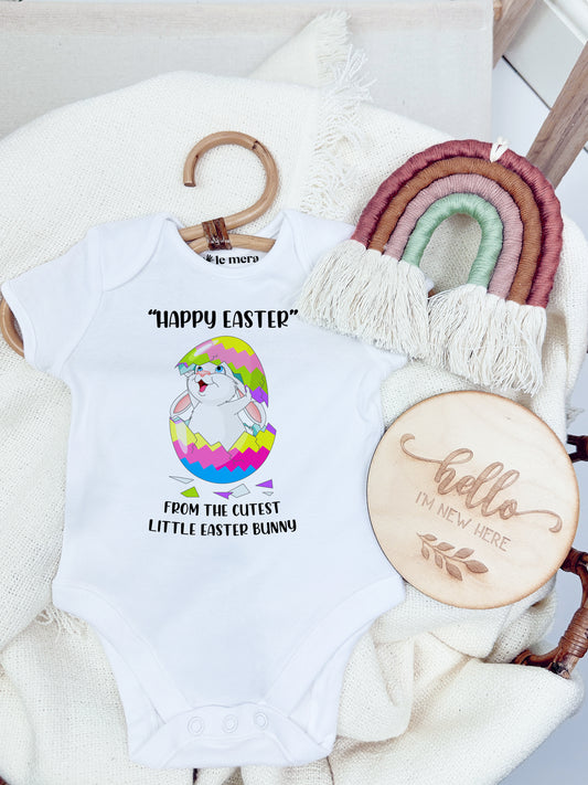 Happy Easter Baby Vest, Baby Grow