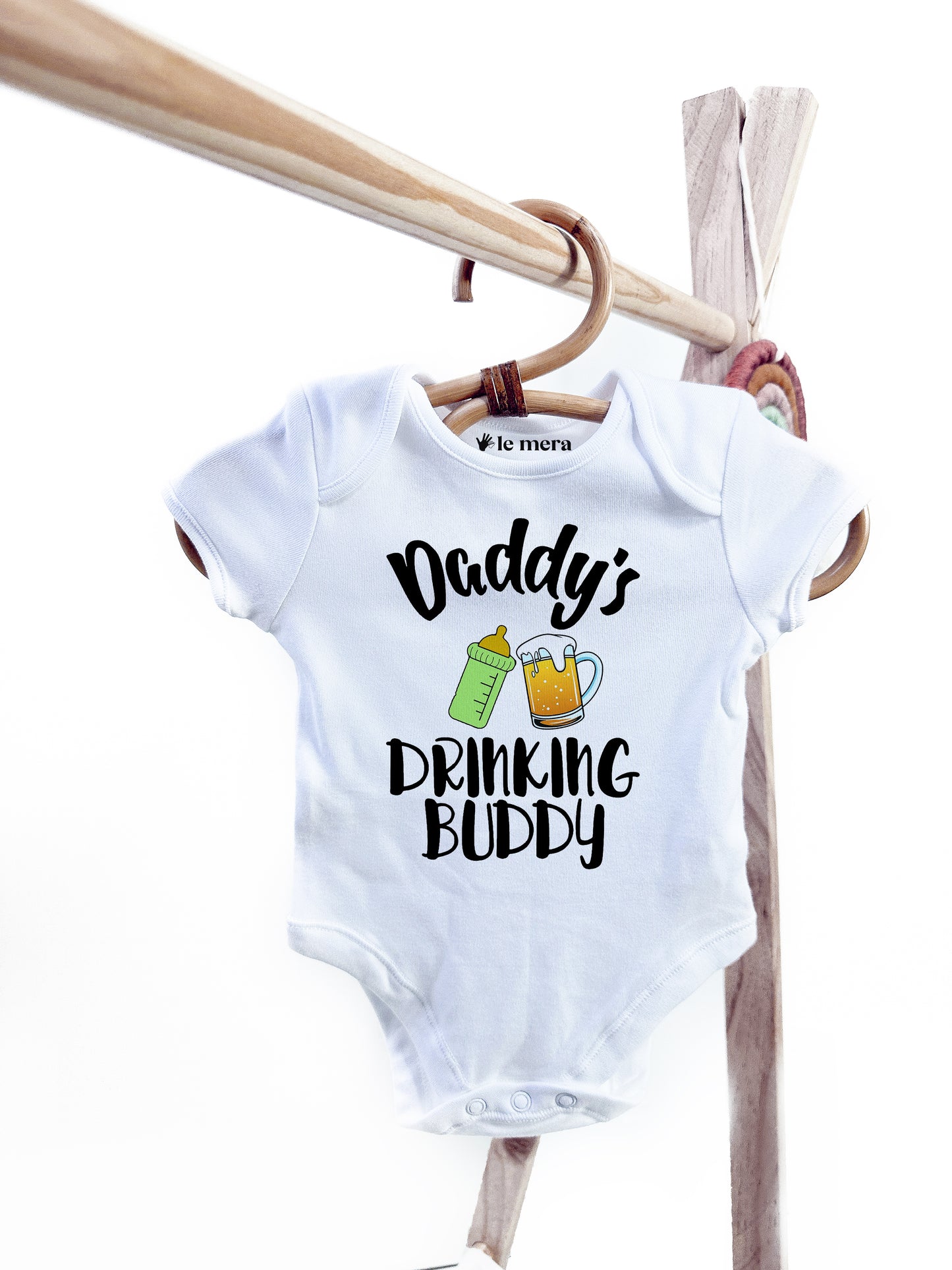 Daddy's Drinking Buddy Baby Vest, Baby Grow