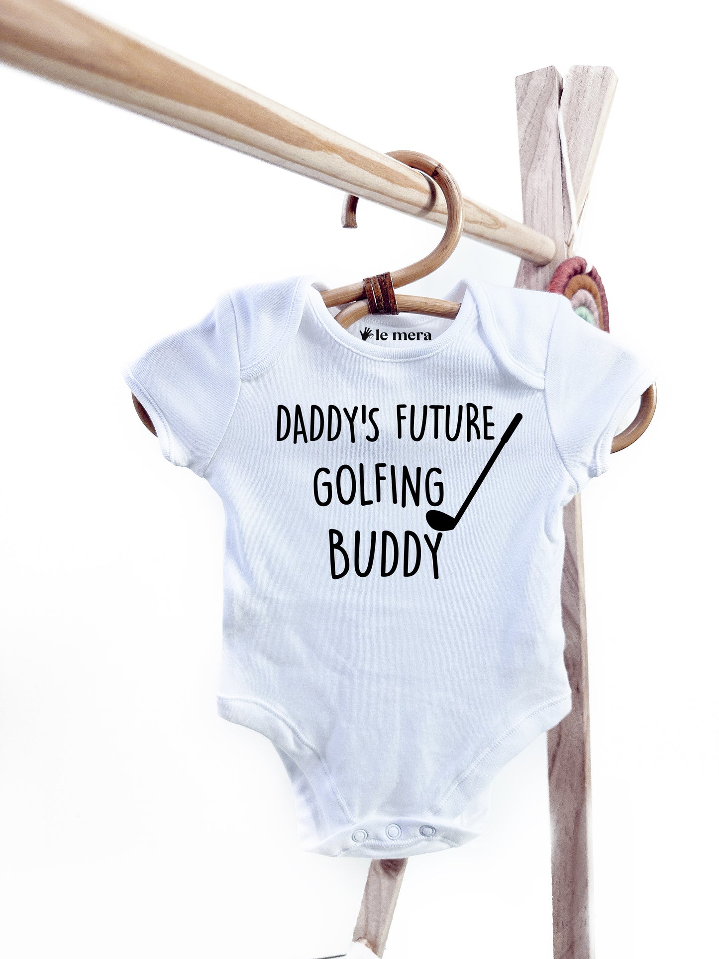 Daddy's Golfing Buddy Baby Vest, Baby Grow