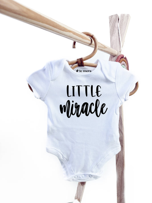 Little Miracle Unisex Baby Vest, Baby Grow