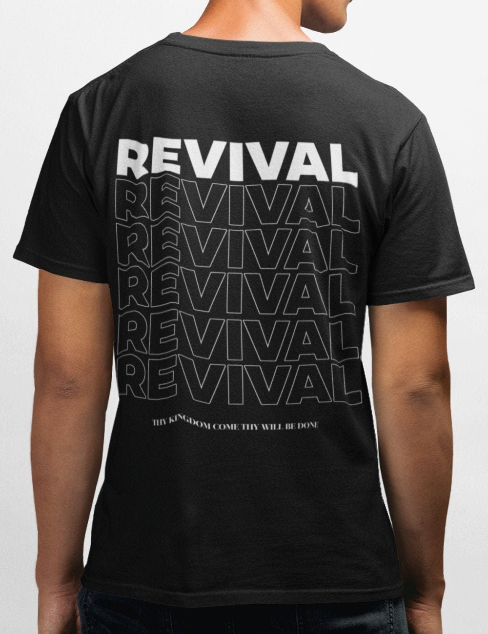 Unisex Revival T-shirt, Positive Quote T-shirt, Jesus, Christian tee, Slogan Hipster, Unisex T-shirt