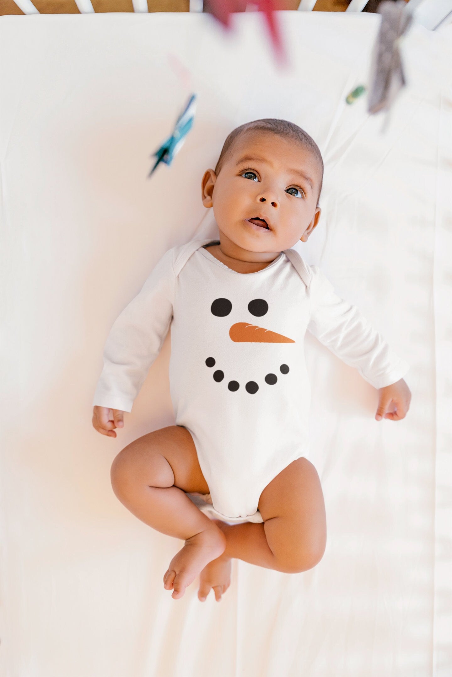 Snowman Baby Vest, Baby Grow