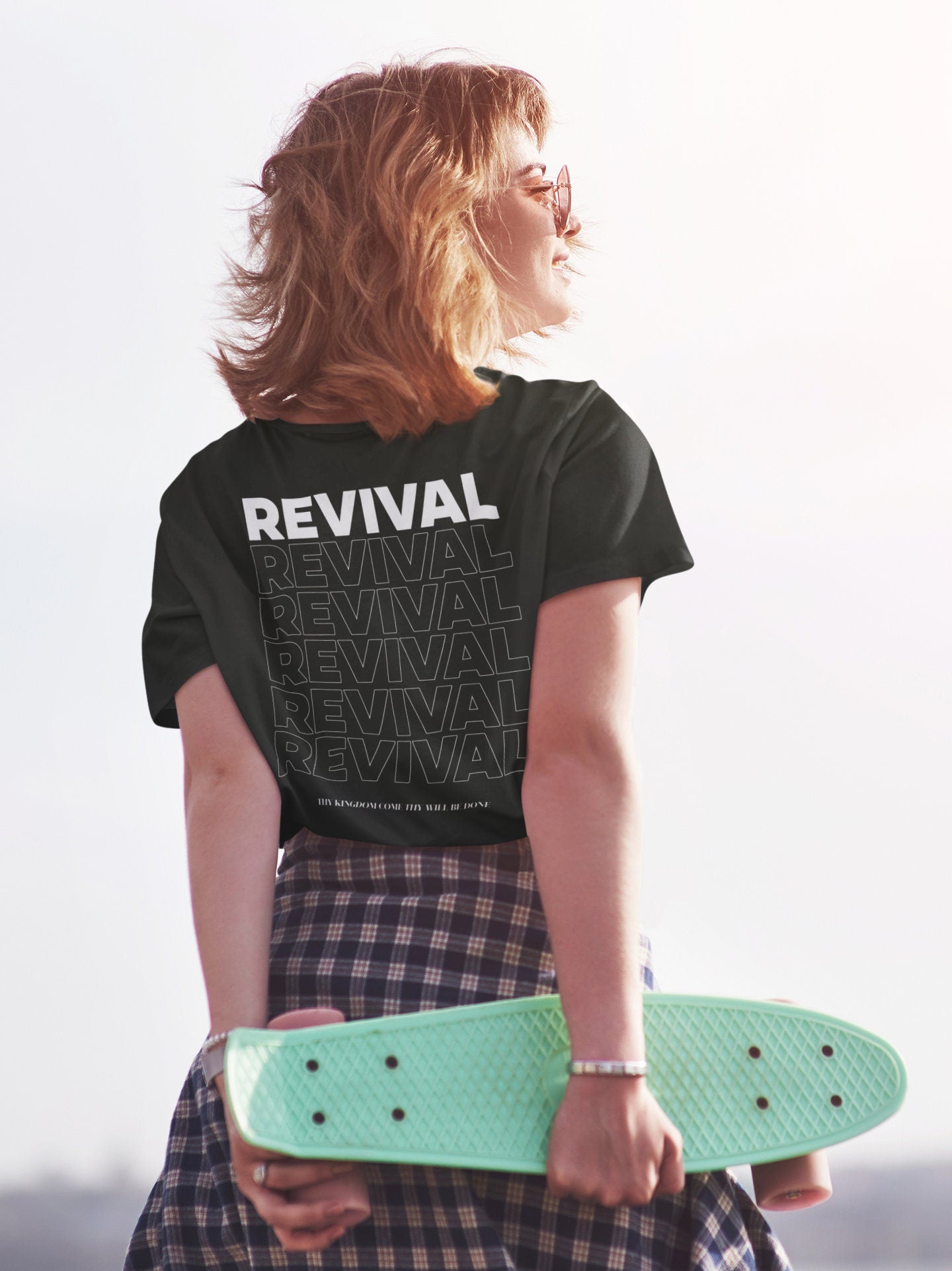 Unisex Revival T-shirt, Positive Quote T-shirt, Jesus, Christian tee, Slogan Hipster, Unisex T-shirt