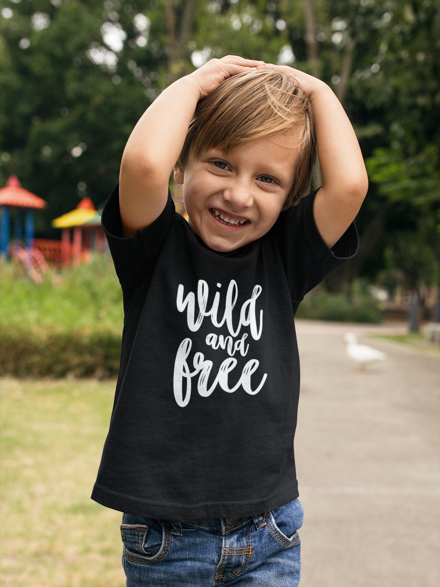 Wild and Free T-Shirt/Sweatshirt, Kids Funny T-Shirt, Unisex Childrens Shirt/Sweatshirt, Birthday T-Shirt