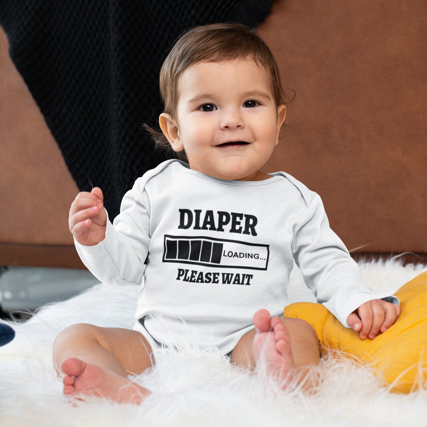 Diaper Loading Please Wait, Diaper Loading Baby Vest, Baby Grow