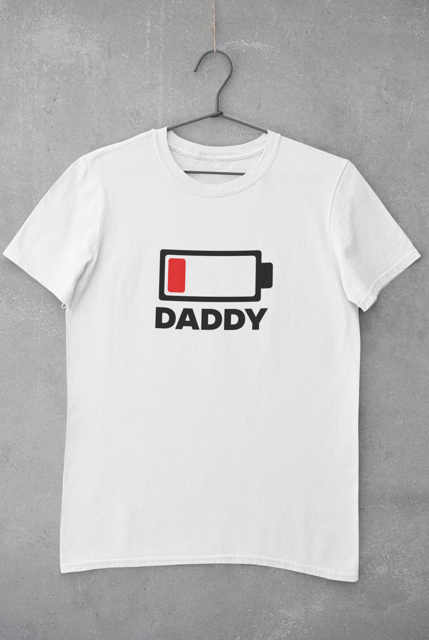 Battery Daddy Mommy Baby T-Shirts