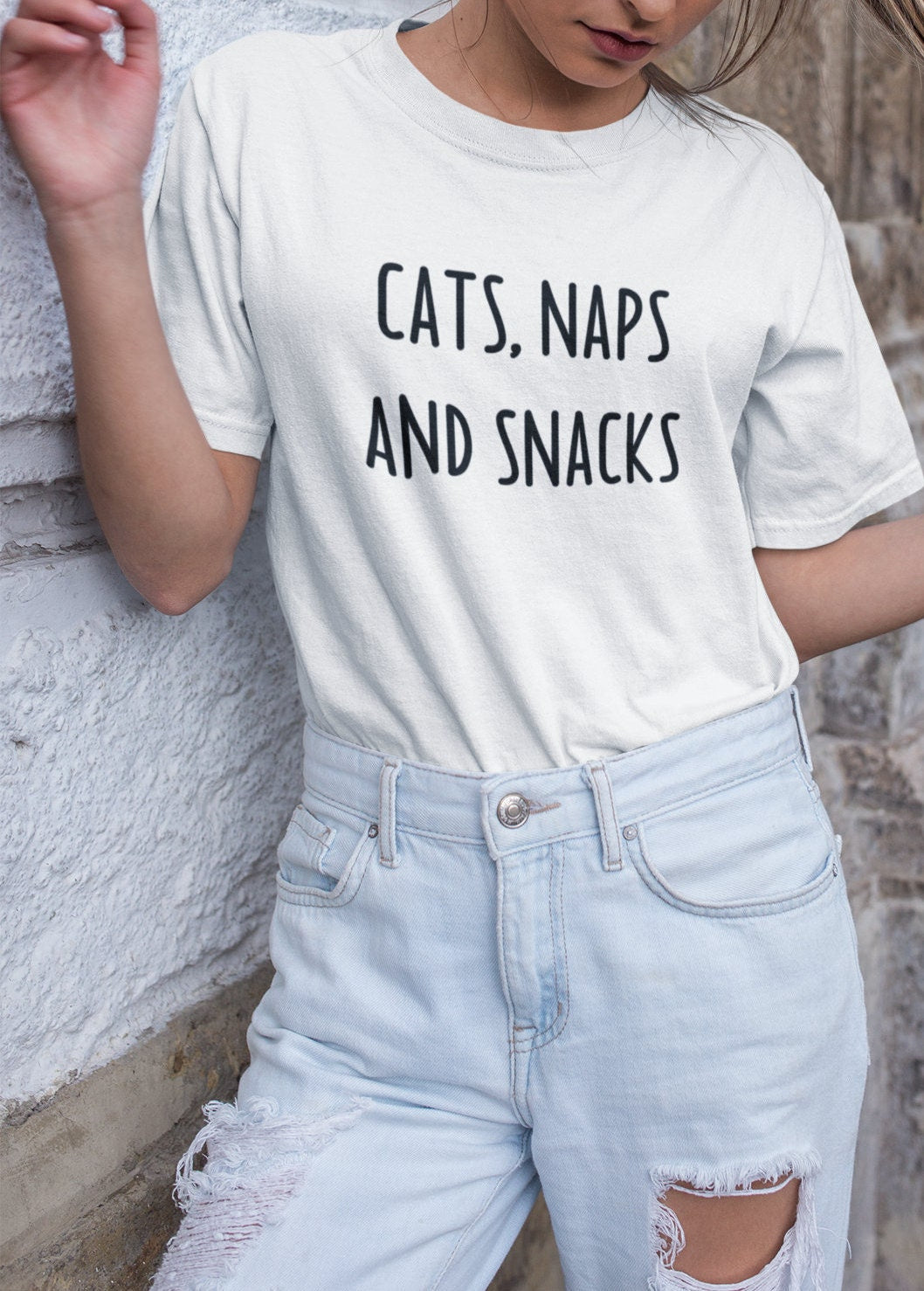 Cats Naps and Snacks T-Shirt