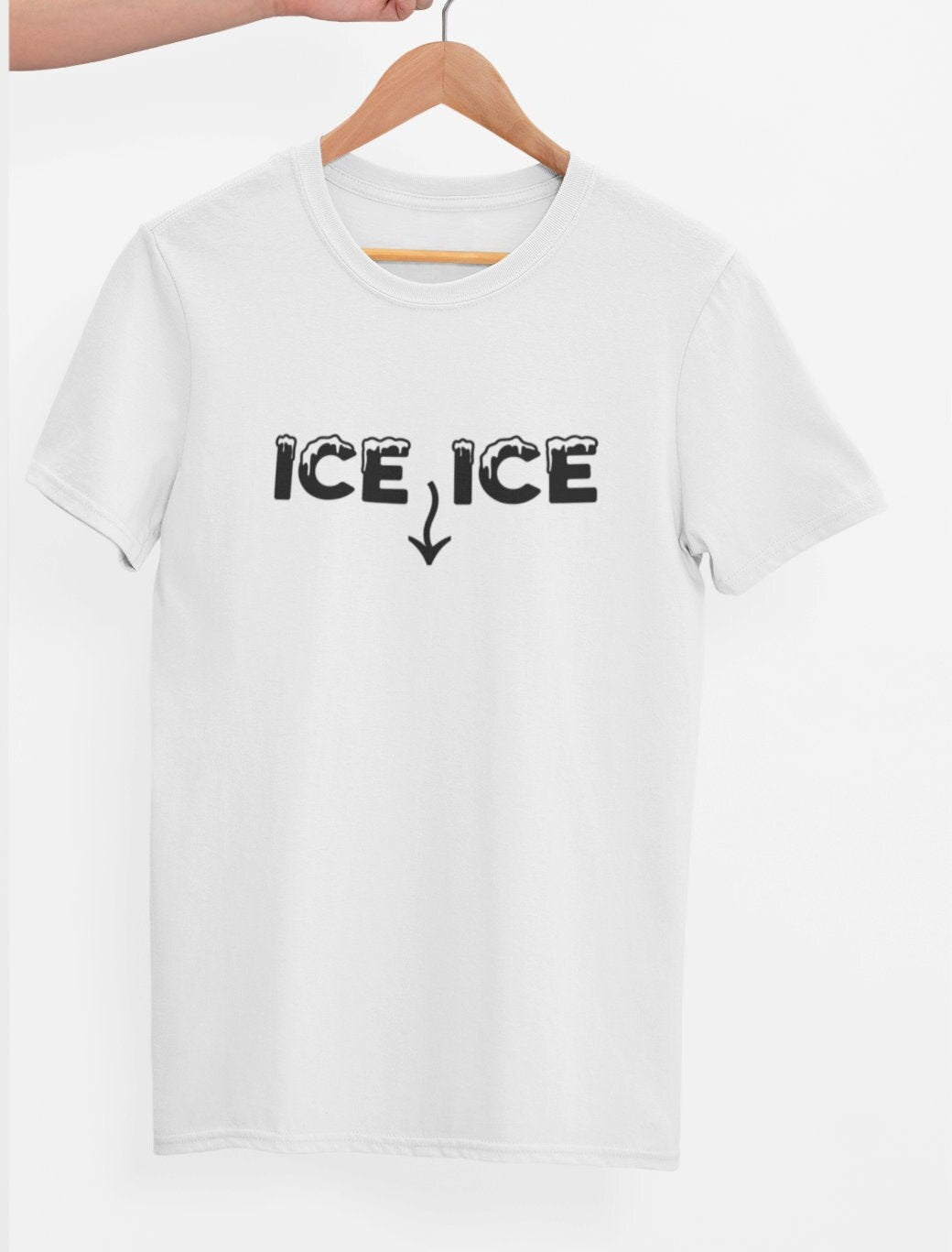 Ice Ice Baby T-Shirt, Funny baby Reveal