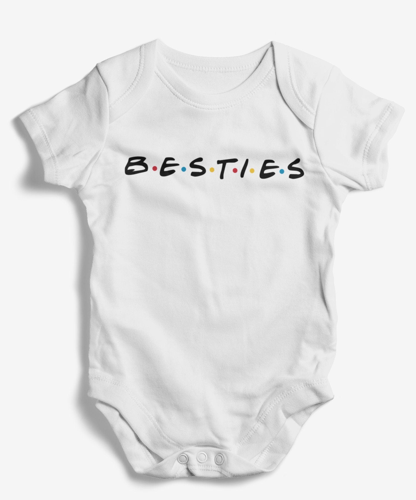 Bestie Friends Baby Vest, Baby Grow