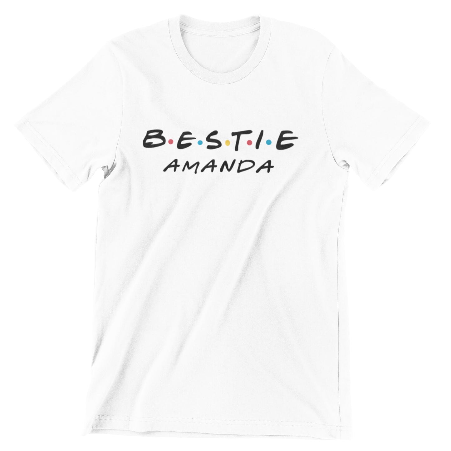 Unisex Personalised Best Friends T-Shirt