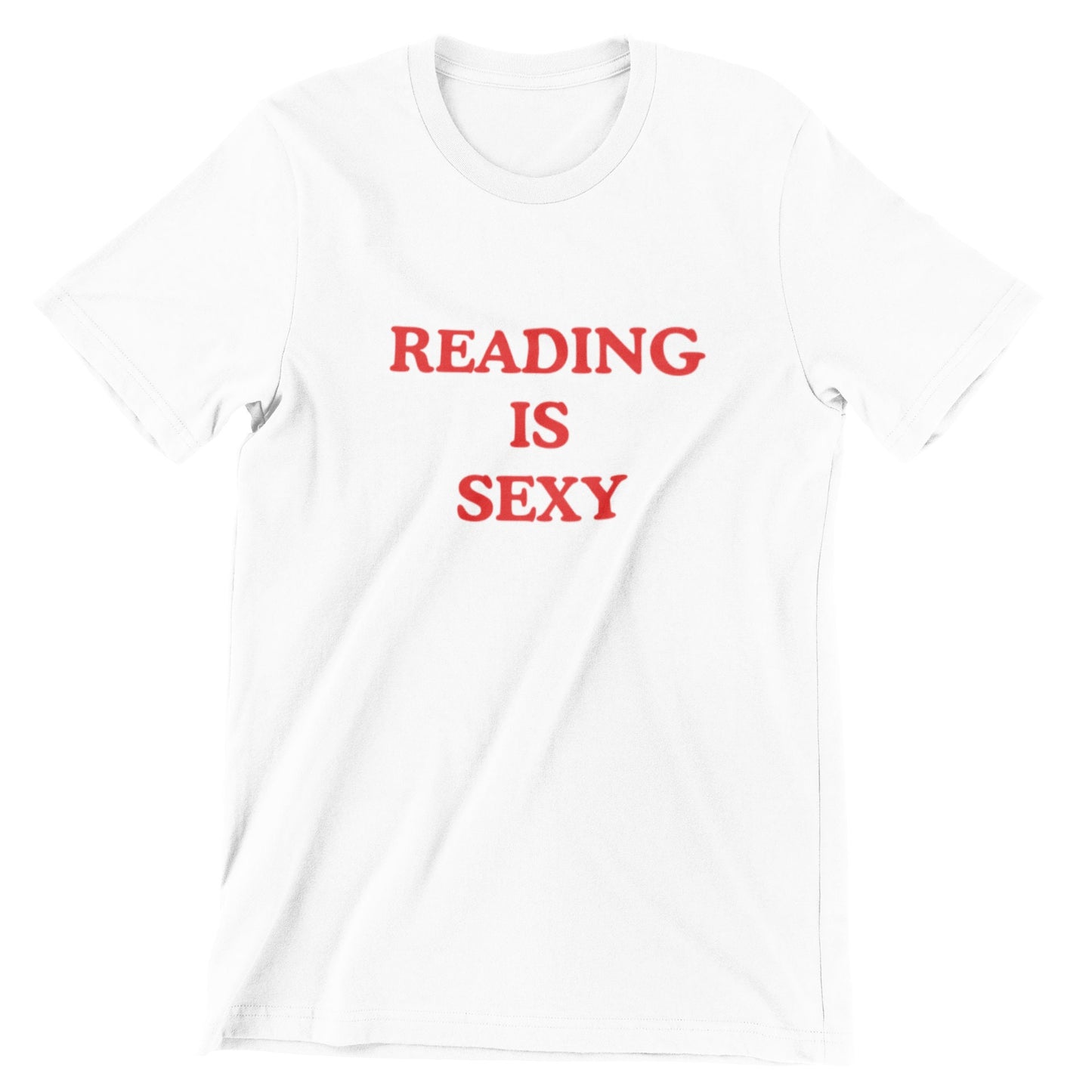 Unisex Reading is sexy tshirt, Aesthetic tshirt, Graphic Tee, Slogan t-shirt, Art lover, Novelty t-shirt Book Lover Shirt