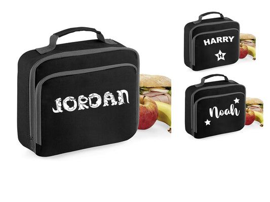 Personalised Lunch Bag, Kids Lunch Cooler, Boys Lunch Box