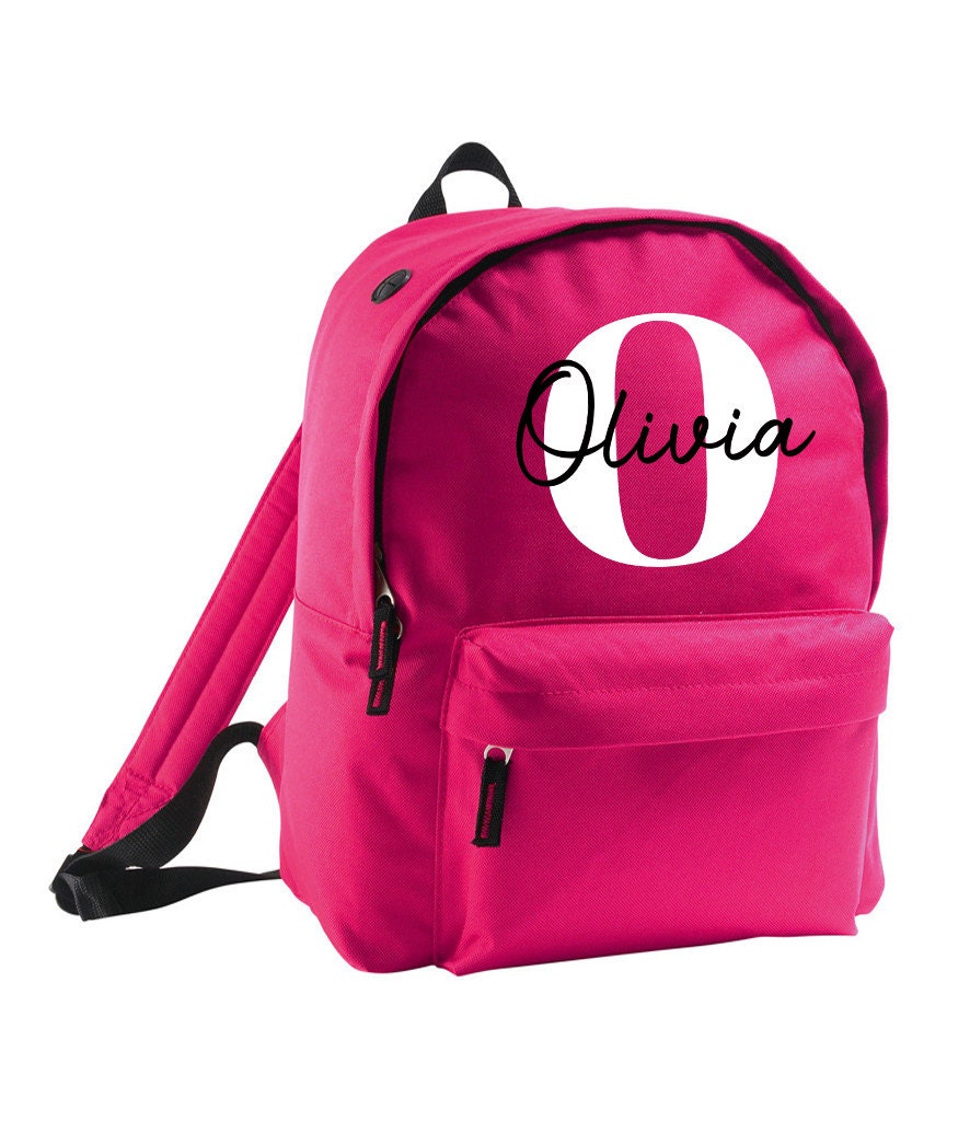 Kids Personalised Name Backpack