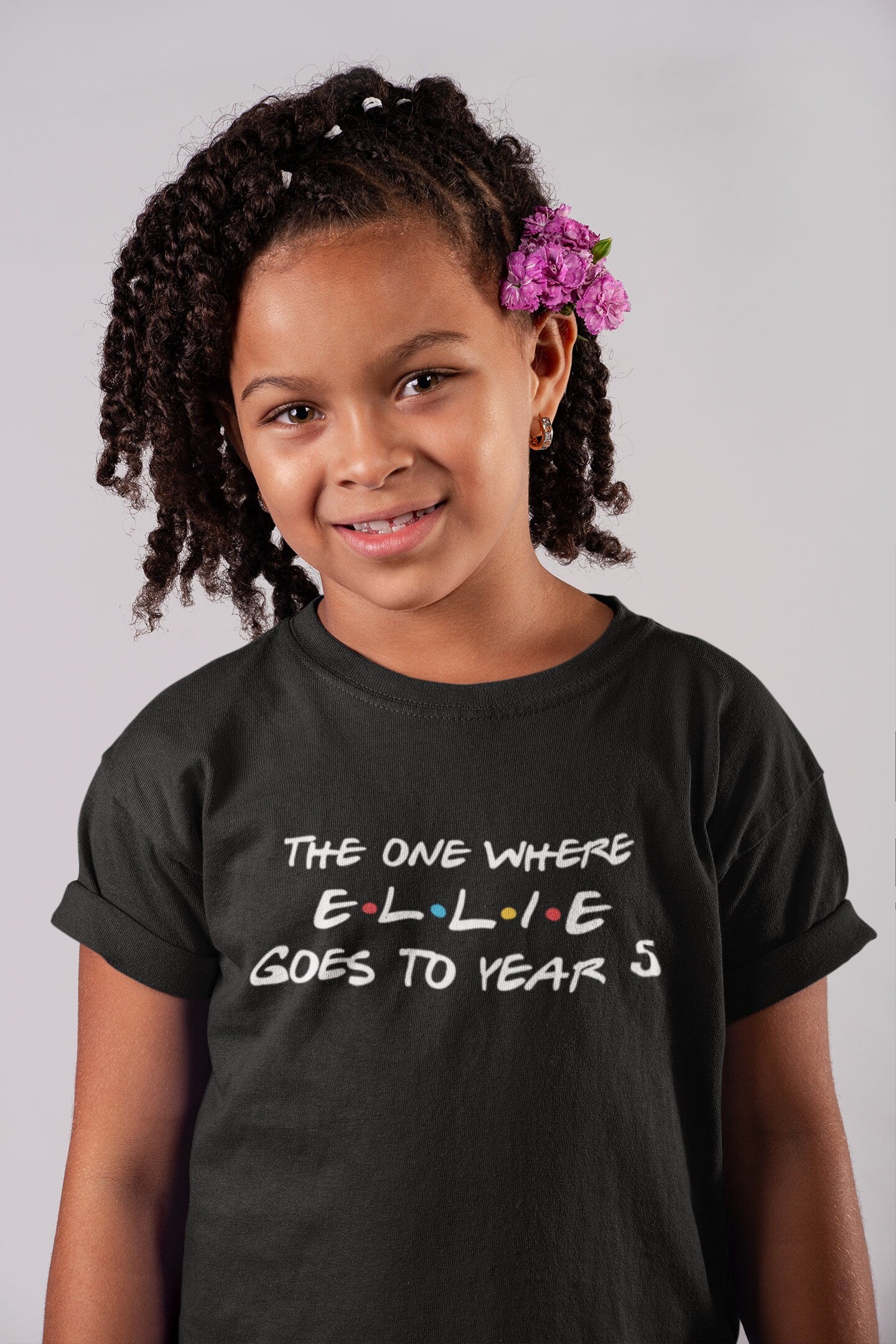 The One Where Any Name Text Kids T-Shirt