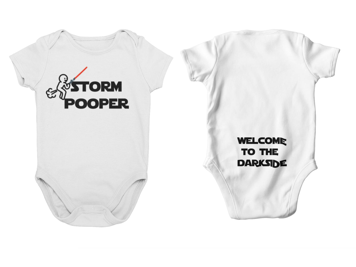 Storm Pooper Baby Vest, Baby Grow