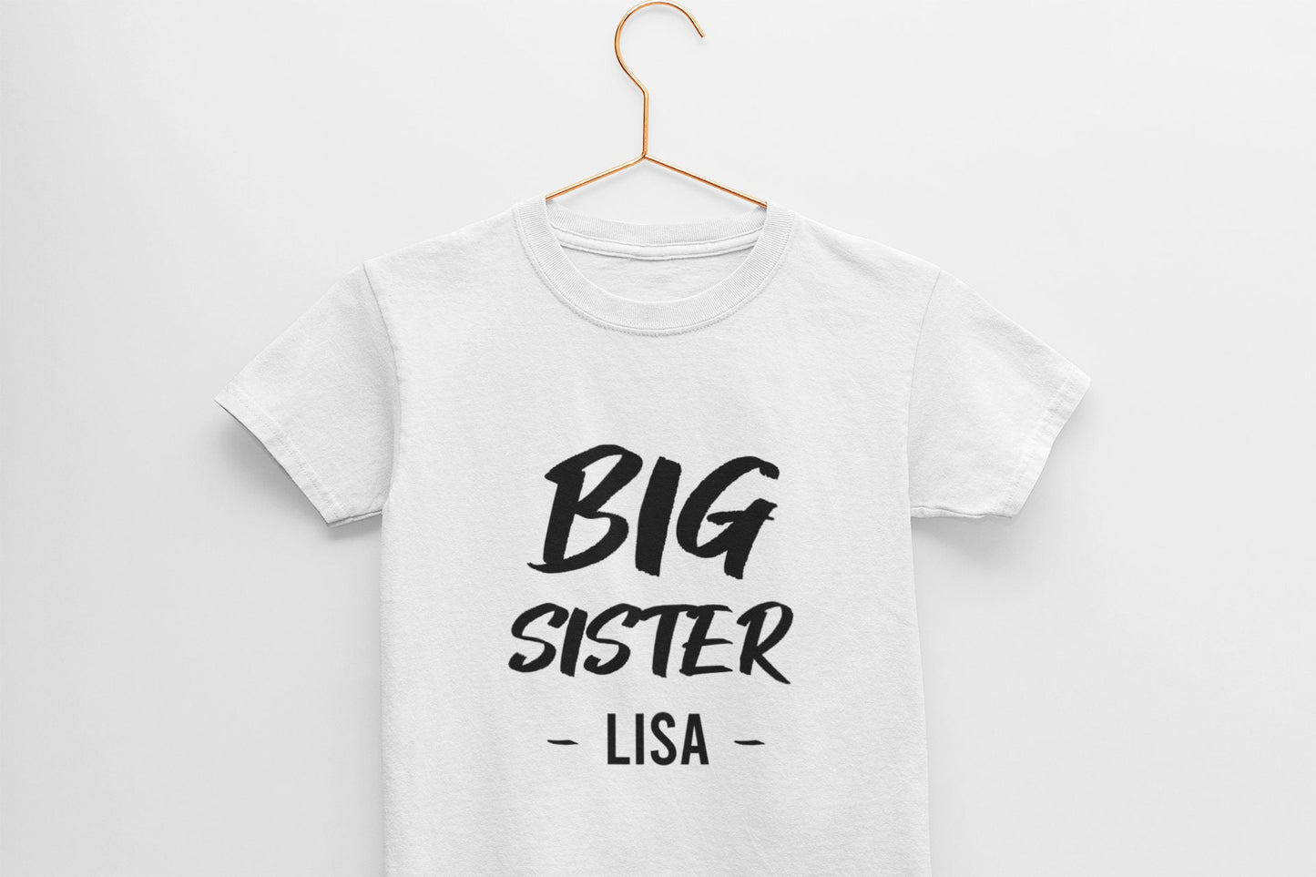 personalised Big Sister/ little brother Matching Outfits