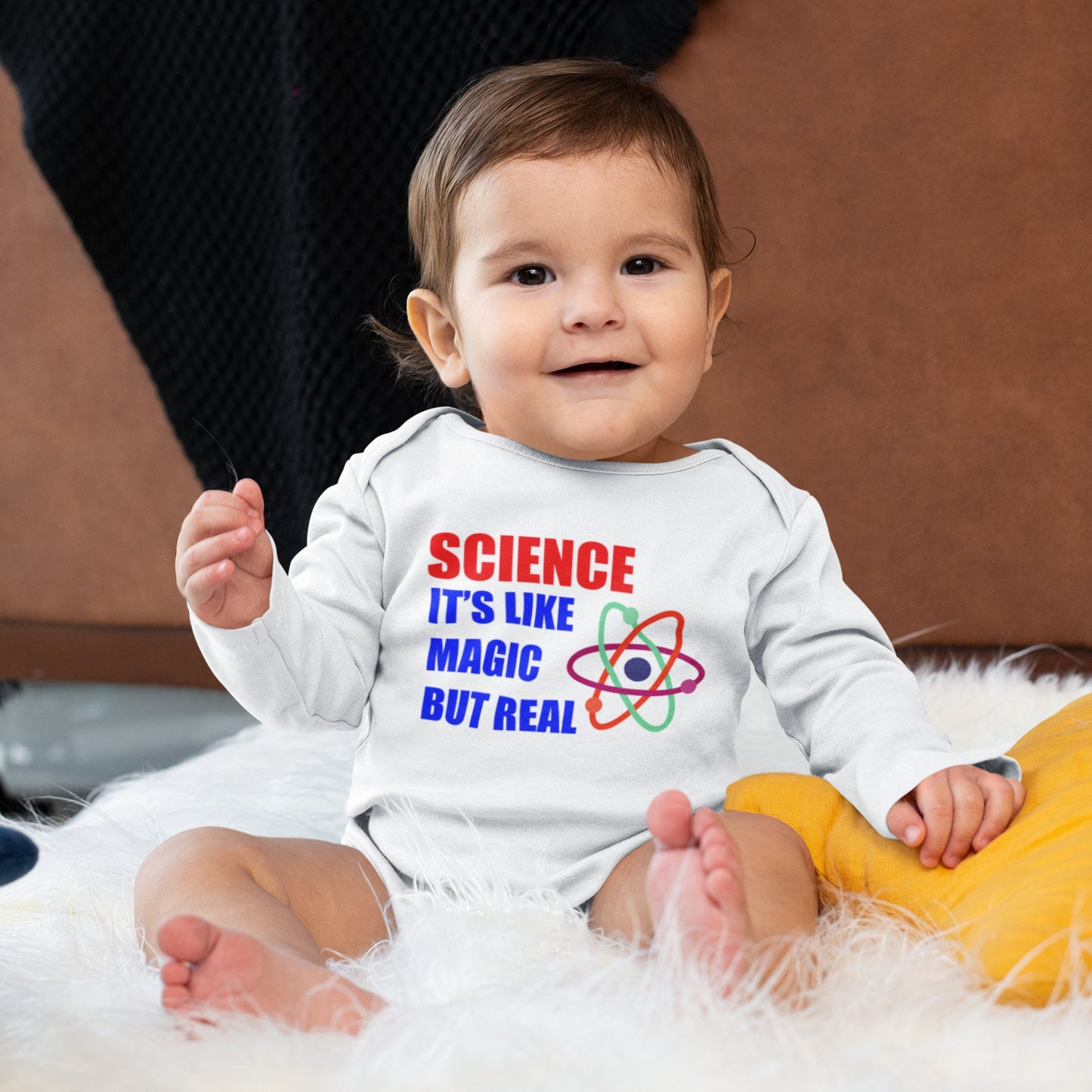 Science Is Like Magic, Funny Baby Vest, Baby Grow