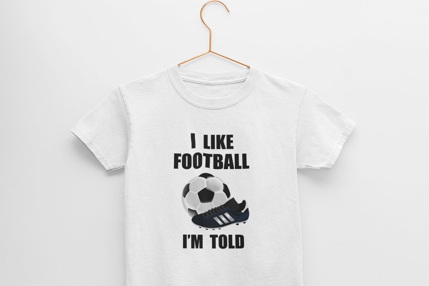 I Like Football I'm Told Baby bodysuit