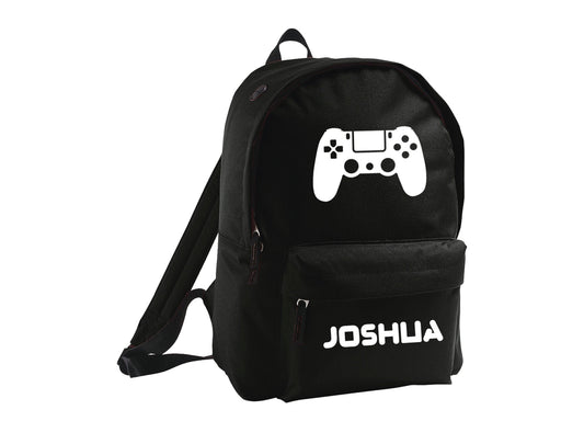 Kids Personalised Gamer School Backpack