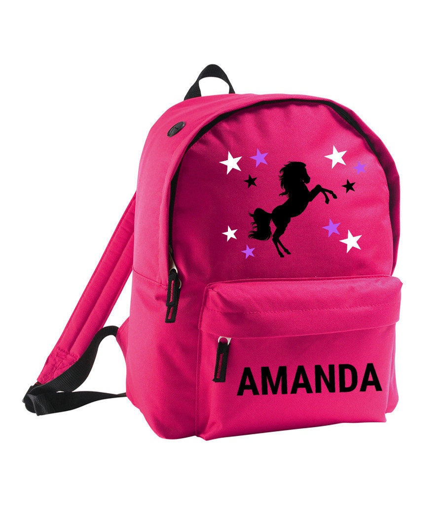 Personalised Horse Star Backpack