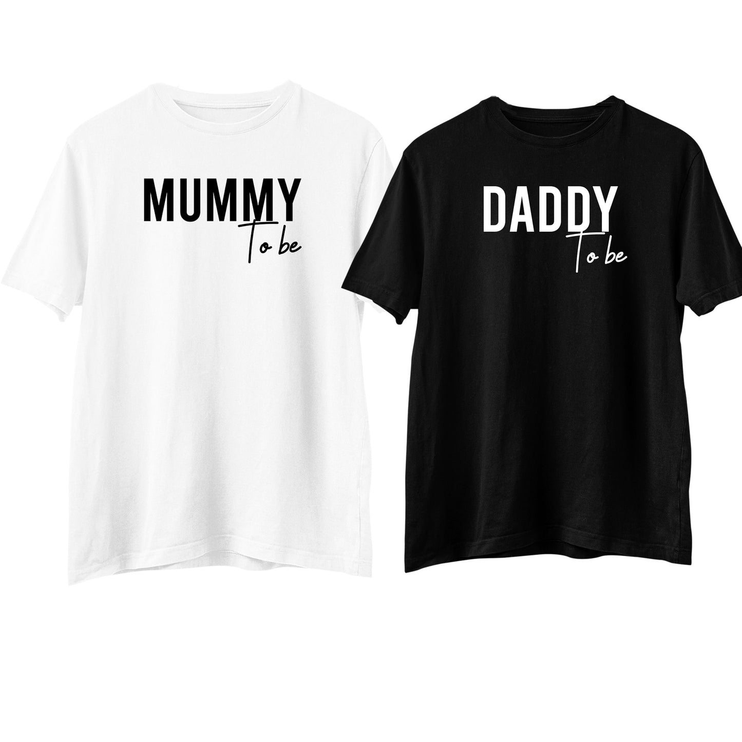 Mummy And Daddy To Be T-shirt, Pregnancy Announcement