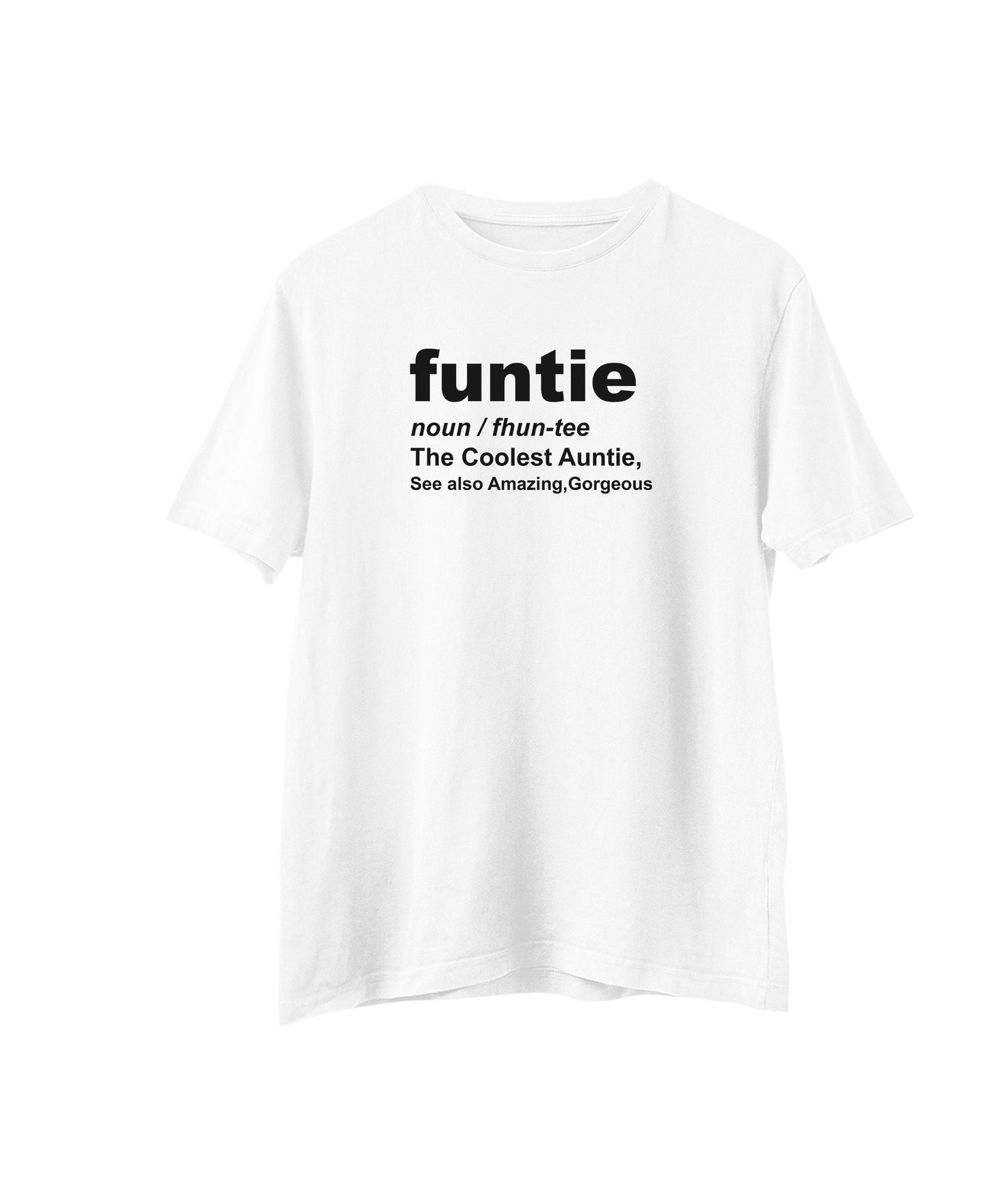 Funtie and Funcle T-Shirt, Funny Auntie Uncle Shirt